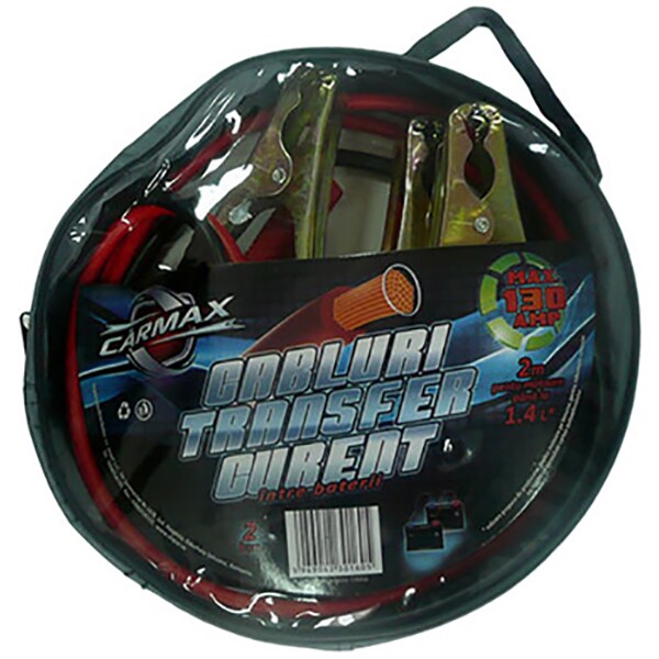 Set cabluri de pornire CARMAX 21217, 130A, 2m