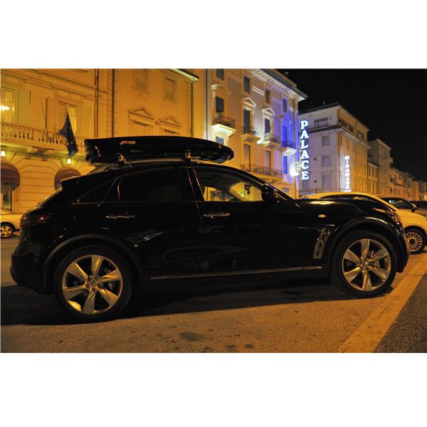 Cutie portbagaj MENABO Mania 460 Duo, 460l, negru