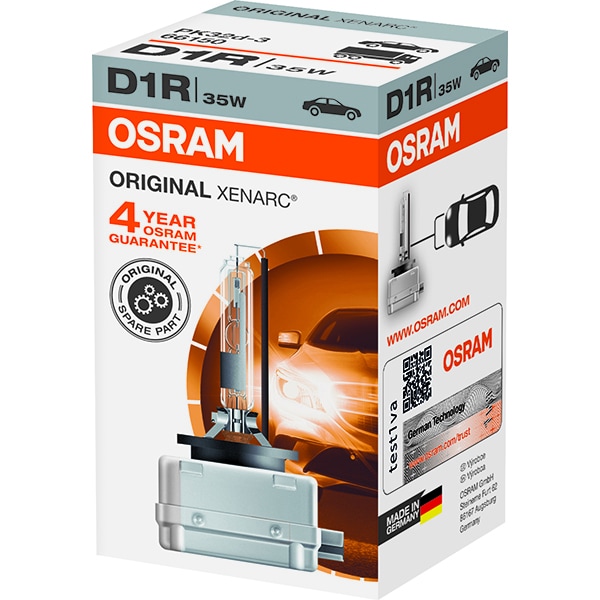 Bec auto xenon pentru far OSRAM, D1R, 35W, PK32D-3, 1 bucata