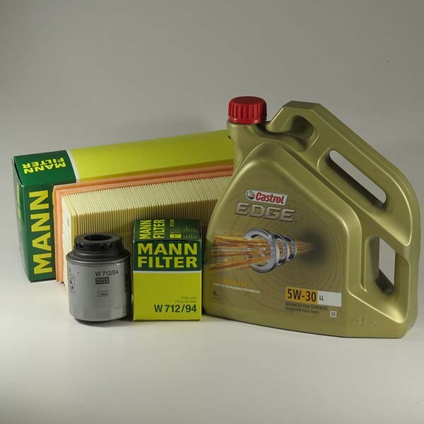 Kit schimb ulei CASTROL 5W30, Volkswagen Tiguan I, 1.4 TSI, 150CP, 7.2010-prezent
