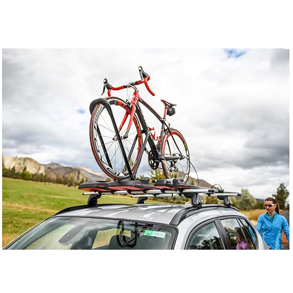 Suport bicicleta YAKIMA HighRoad Silver, Prindere pe bare transversale, 1 bicicleta