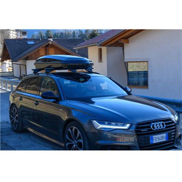 Cutie portbagaj MENABO Diamond Duo 500, 500l, negru