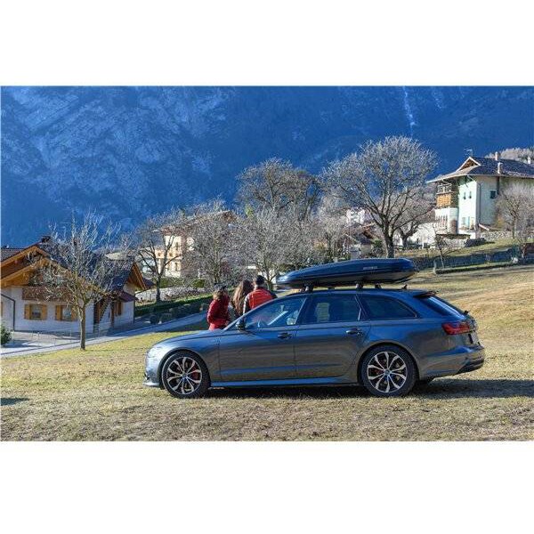 Cutie portbagaj MENABO Diamond Duo 500, 500l, negru