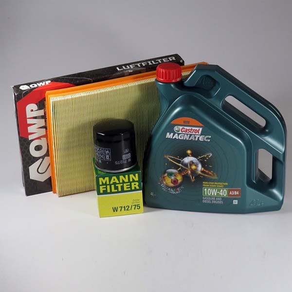 Kit schimb ulei CASTROL Magnatec 10W40, Opel Astra F 1.4, 82CP, 1991-2001