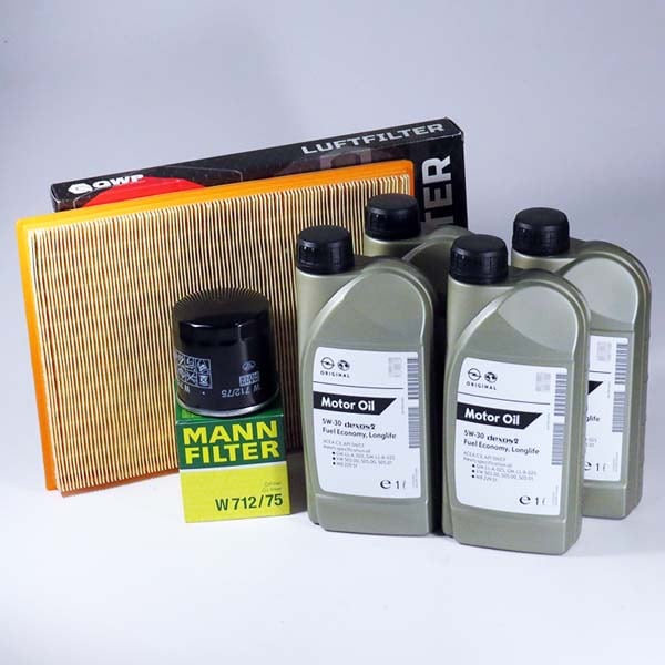 Kit schimb ulei OPEL Motor Oil Dexos 2 5W30, Opel Astra F 1.4 16V, 90CP, 1991-2001
