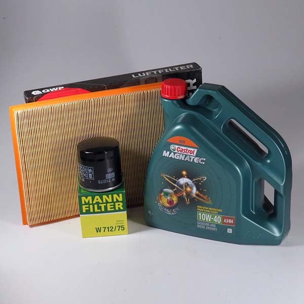 Kit schimb ulei CASTROL Magnatec 10W40, Opel Astra F 1.4 16V, 90CP, 1991-2001