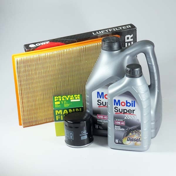 Kit schimb ulei MOBIL Super 2000 10W40, Opel Astra F 1.7 D, 57-60CP, 1992-1999