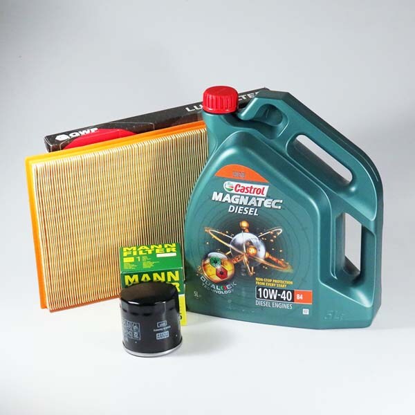 Kit schimb ulei CASTROL Magnatec Diesel 10W40, Opel Astra F 1.7 D, 57-60CP, 1992-1999