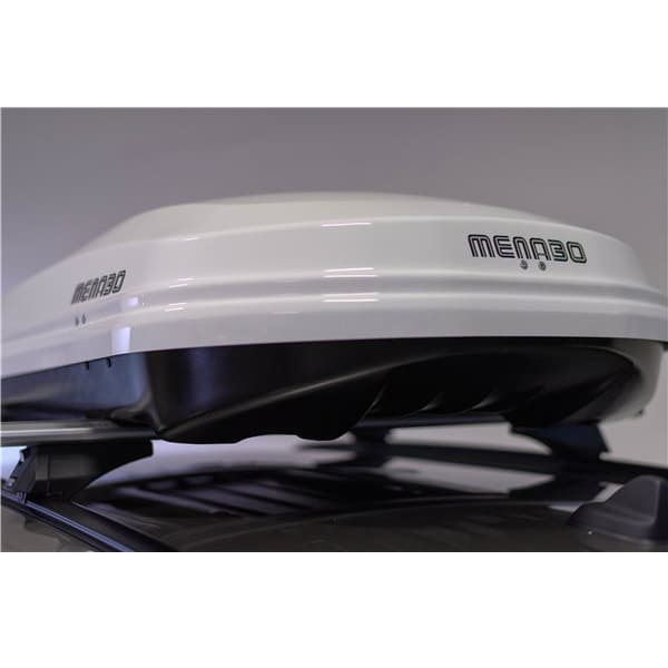 Cutie portbagaj MENABO Diamond Duo 450, 450l, alb