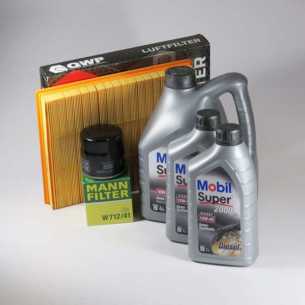 Kit schimb ulei MOBIL Super 2000 10W40, Opel Astra G 1.7 TD, 68CP, 1998-2001
