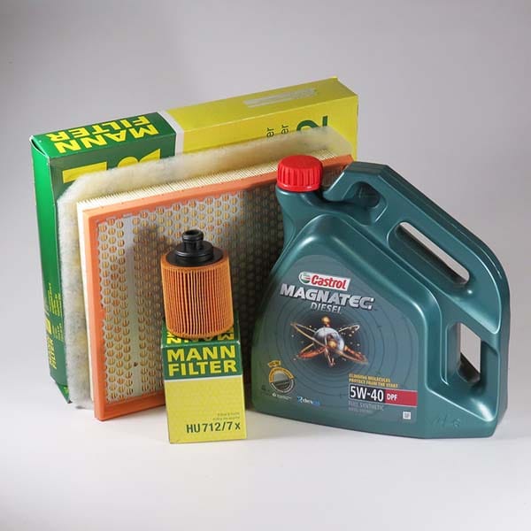 Kit schimb ulei CASTROL Magnatec Diesel 5W40, Opel Astra H 1.3 CDTI, 2005-Prezent