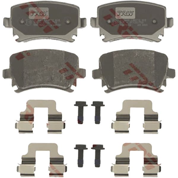 Set placute frana spate TRW GDB1622 pentru Volkswagen, Audi, Skoda, Seat
