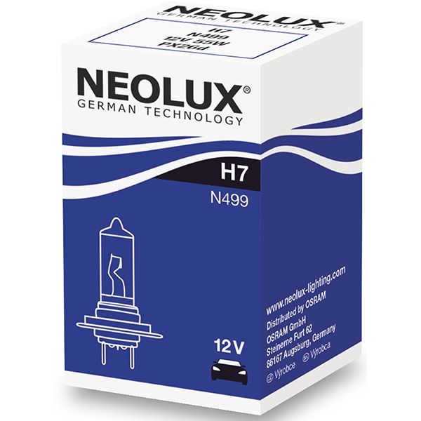 Bec Halogen NEOLUX N499, H7, 55W, 12V
