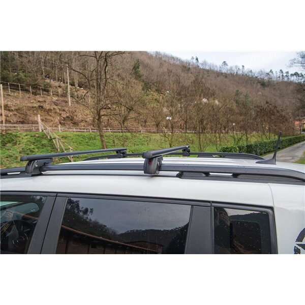 Bare transversale MENABO Sherman Black, Hyundai Terracan, 2002-2006, 120 cm