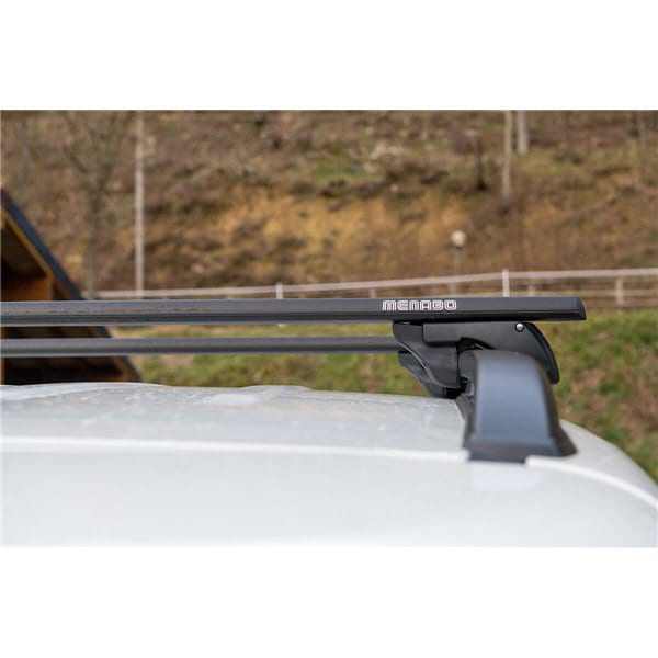 Bare transversale MENABO Sherman Black, Peugeot Ranch, 1996-2013, 120 cm