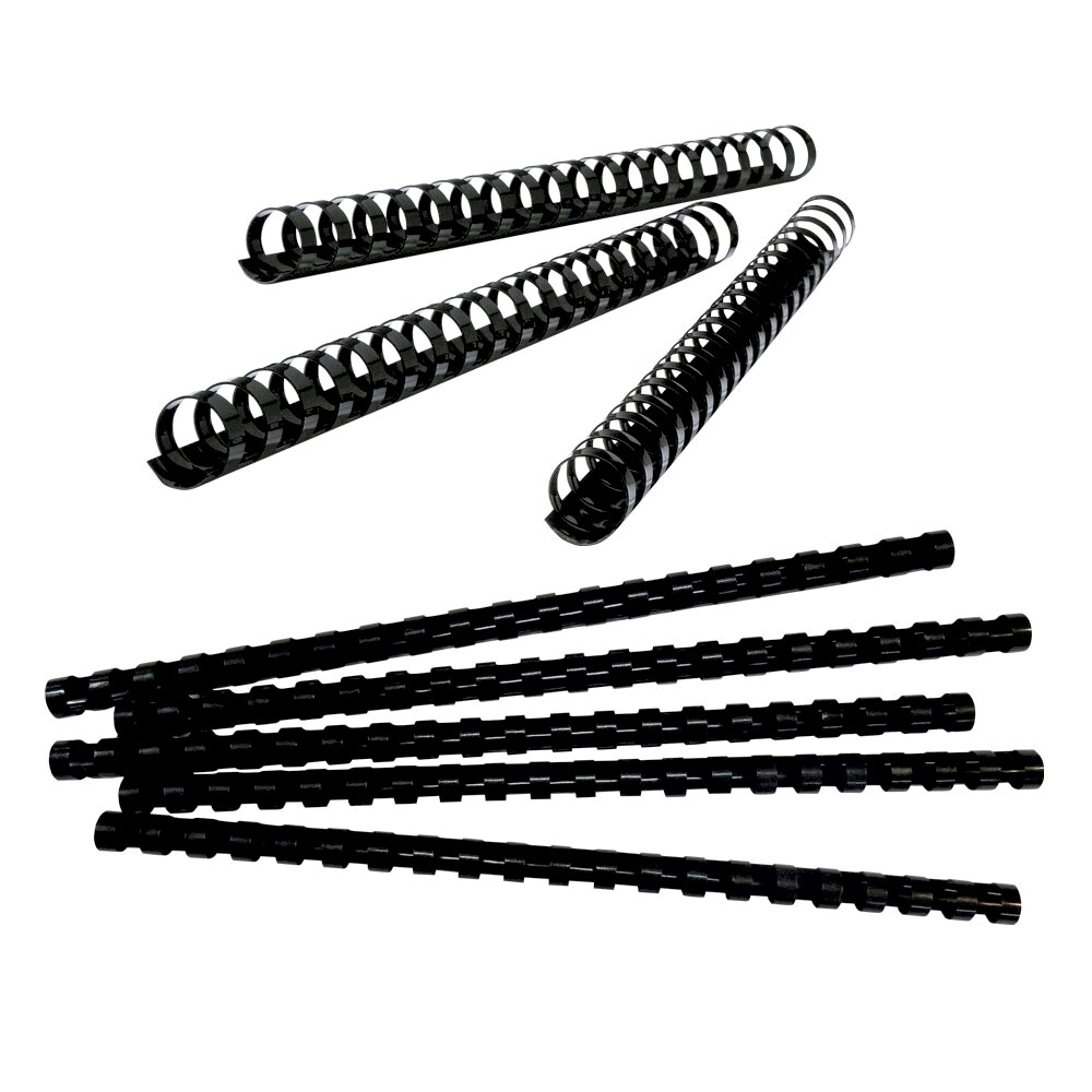 Inel indosariere A-SERIES, 10 mm, 100 bucati, negru