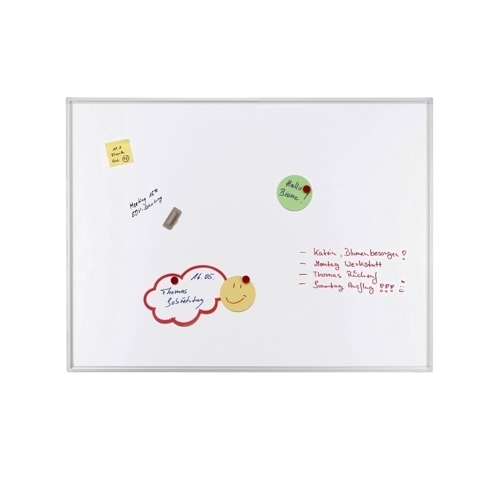 Tabla magnetica FRANKEN, 60 x 90 cm, alb