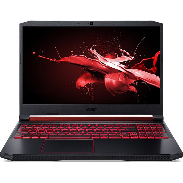 Laptop Gaming ACER Nitro 5 AN515-54-51GT, Intel Core i5-9300H pana la 4.1 GHz, 15.6" Full HD, 8GB, SSD 512GB, NVIDIA GeForce GTX 1650 4GB, Linux, negru