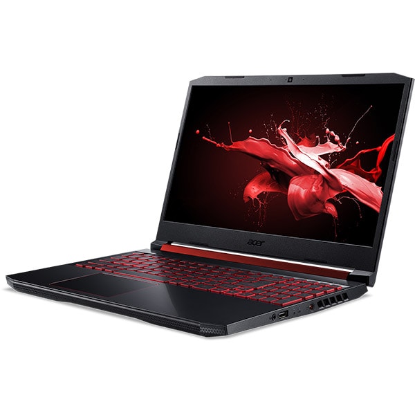 Laptop Gaming ACER Nitro 5 AN515-54-51GT, Intel Core i5-9300H pana la 4.1 GHz, 15.6" Full HD, 8GB, SSD 512GB, NVIDIA GeForce GTX 1650 4GB, Linux, negru