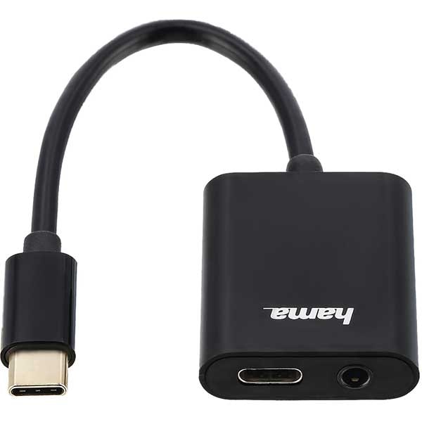 Hama 00200318 Adattatore Audio USB-C a Jack 3.5mm con DAC Integrato