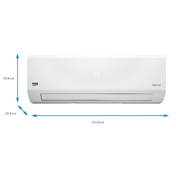 Aer conditionat BEKO BEVPI240, 24000 BTU, A++/A+, Functie Incalzire, Inverter, kit instalare inclus, alb