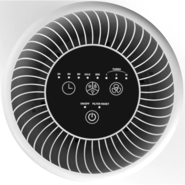 Purificator aer ALECOAIR P15 KIDDO, 4 trepte viteza, HEPA, Wi-Fi, alb