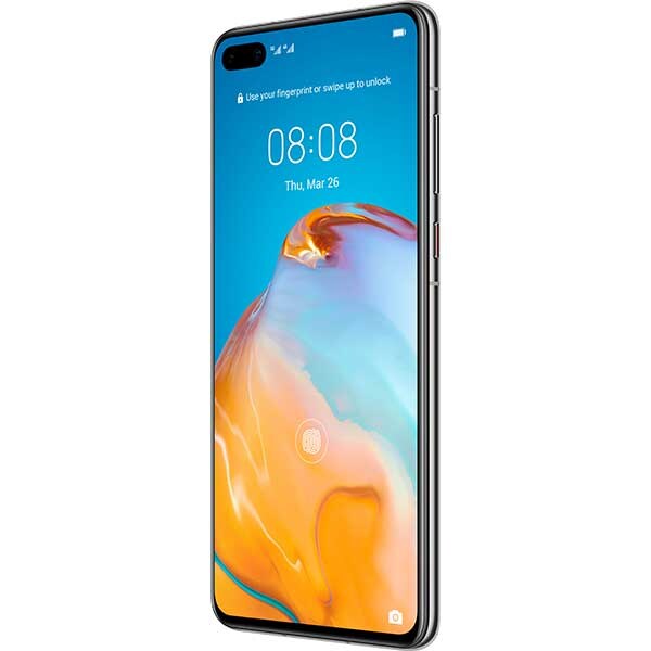 Telefon HUAWEI P40 5G, 128GB, 8GB RAM, Dual SIM, Silver Frost