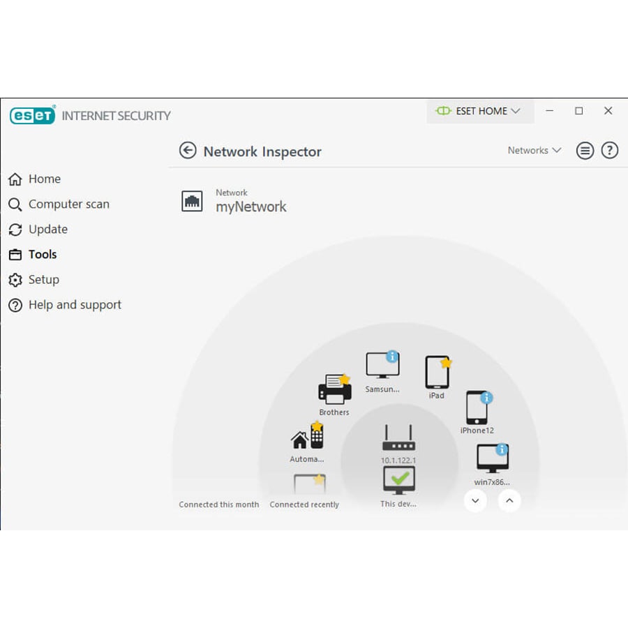 Antivirus ESET NOD32 Internet Security, 1PC, Retail