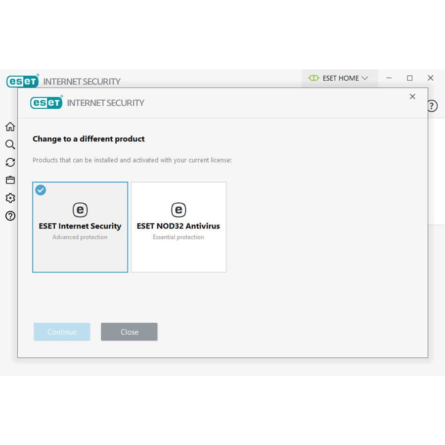Antivirus ESET NOD32 Internet Security, 1PC, Retail