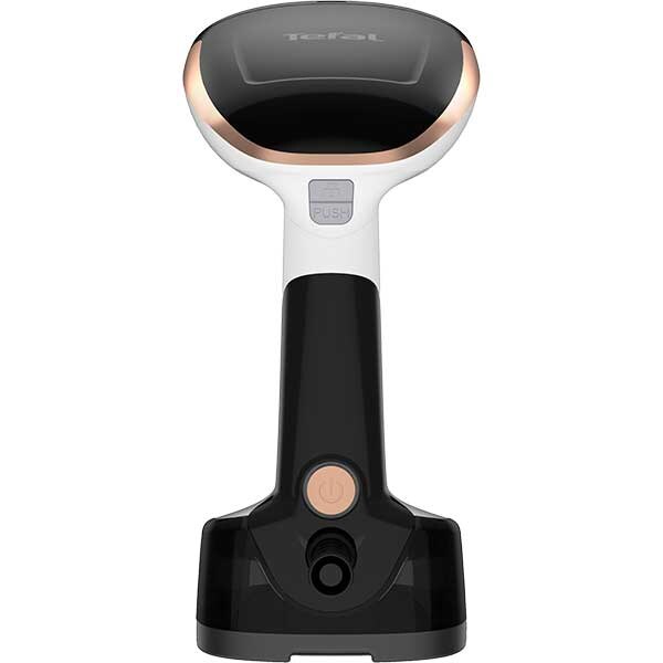 Aparat de calcat vertical cu abur TEFAL Access Steam Pocket DT3030E0, 1300W, 19g/min, 120ml, negru-alb