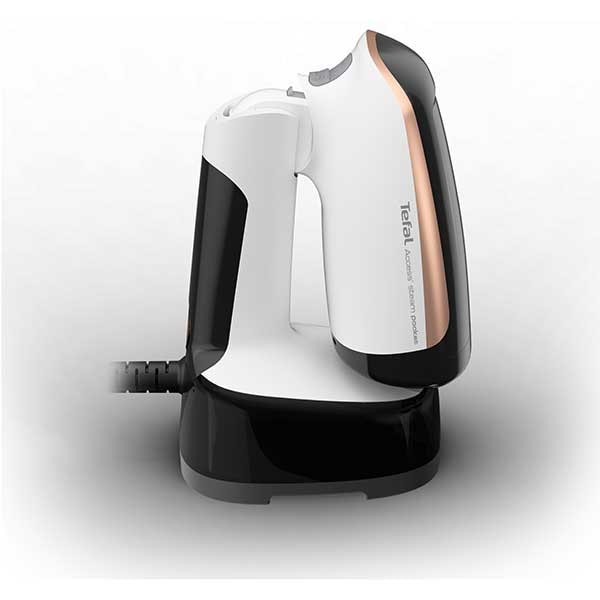 Aparat de calcat vertical cu abur TEFAL Access Steam Pocket DT3030E0, 1300W, 19g/min, 120ml, negru-alb