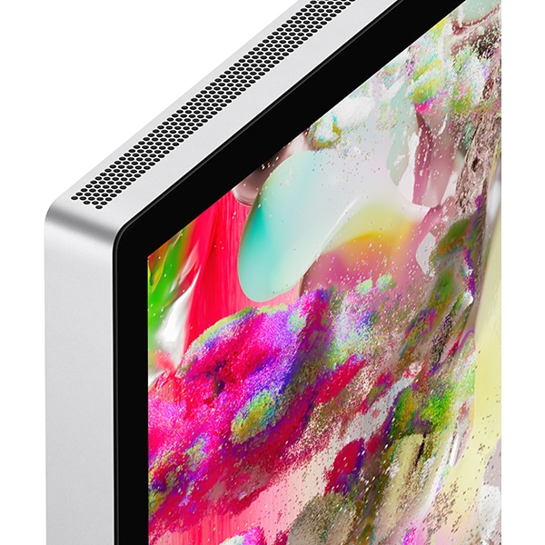Monitor APPLE Studio Display mmyx3z/a, 27" 5K Retina, WebCam 12MP, Standard Glass, Nano-Texture Glass, VESA Mount Adapter (Stand not included), argintiu
