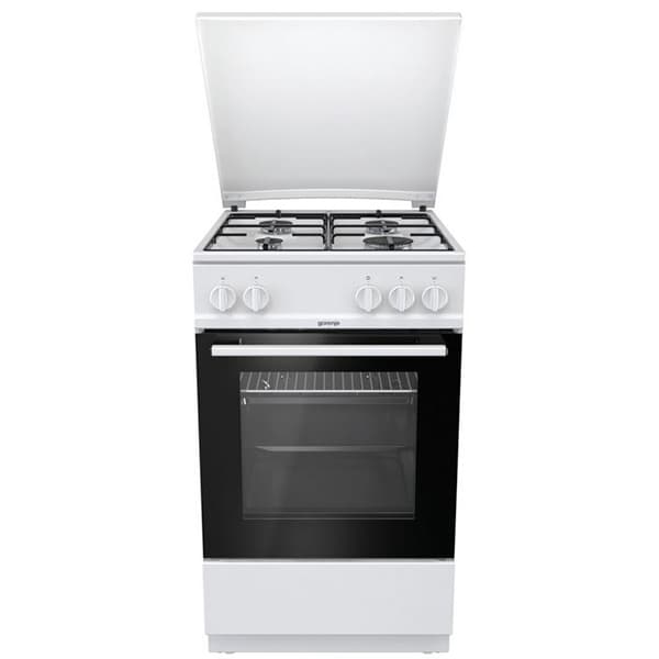 Aragaz GORENJE G5111WJ, 4 arzatoare, gaz, L 50 cm, alb
