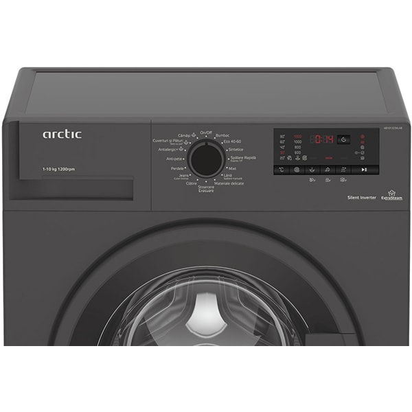 Masina de spalat rufe frontala ARCTIC AB101223XLAB, 10 kg, 1200rpm, Clasa B, antracit