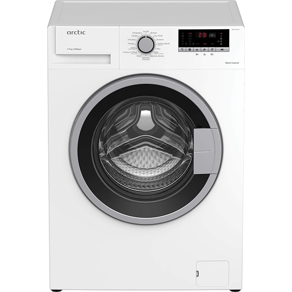 Masina de spalat rufe frontala ARCTIC AB91223XLW5, 9 kg, 1200rpm, Clasa B, alb