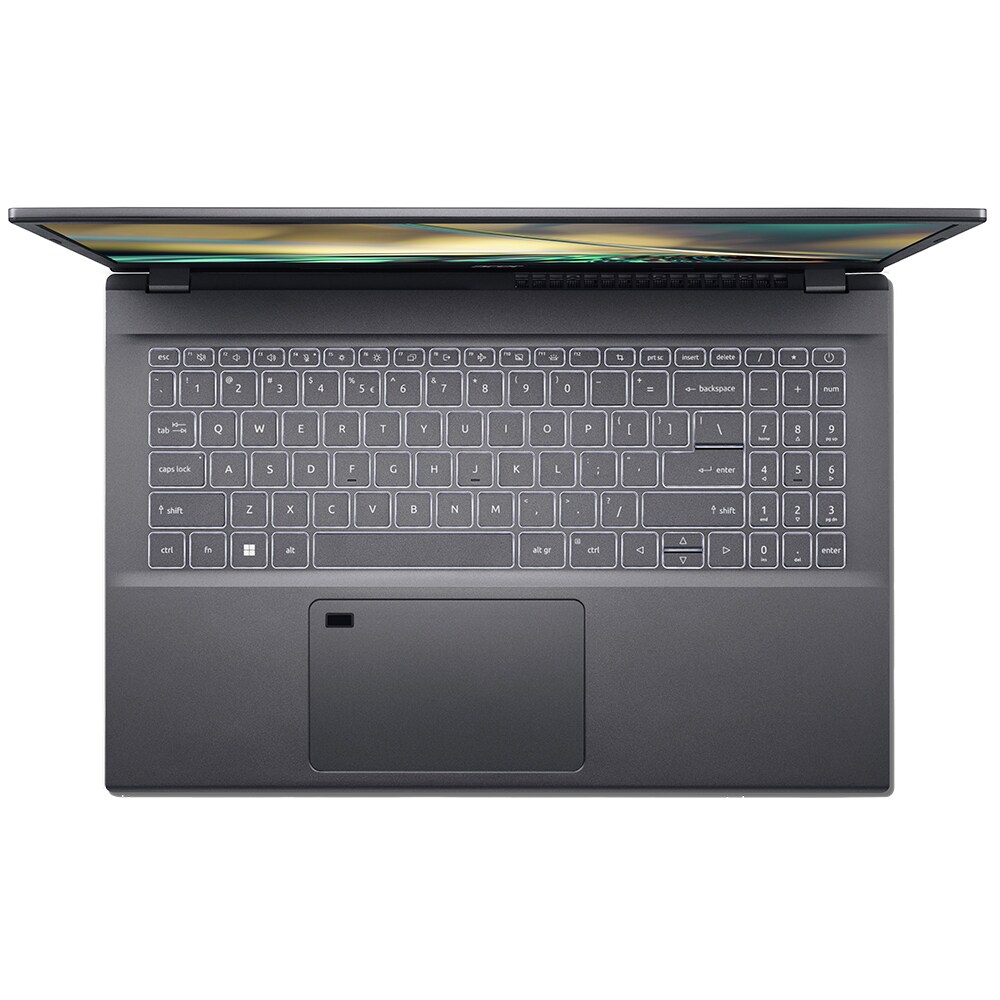 Laptop ACER Aspire 5 A515-57-58WT, Intel Core i5-1235U pana la 4.4GHz, 15.6" Full HD, 8GB, SSD 512GB, Intel Iris Xe Graphics, Windows 11 Home, auriu