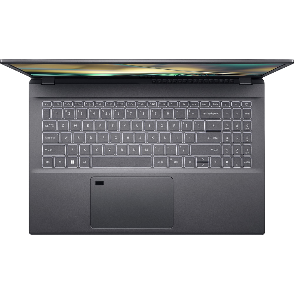Laptop ACER Aspire 5 A515-57-53NK, Intel Core i5-12450H pana la 4.4GHz, 15.6" Full HD, 16GB, SSD 512GB, Intel UHD Graphics, Free Dos, gri inchis