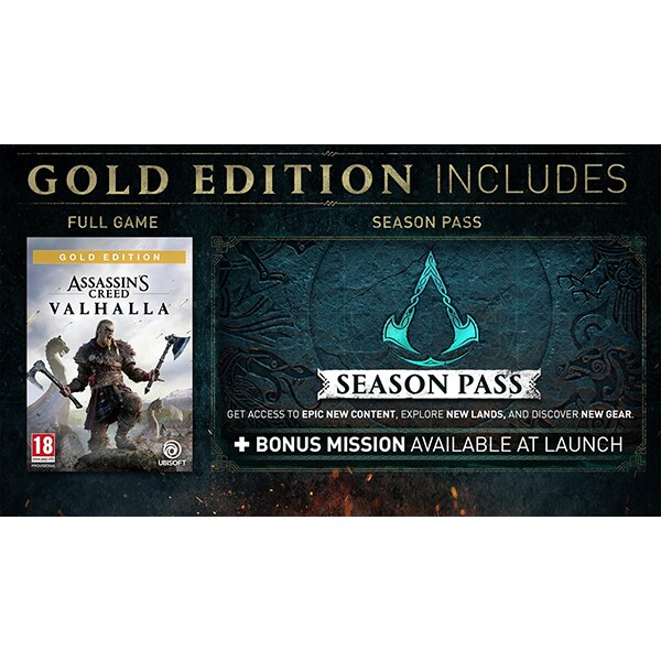 Assassin's Creed Valhalla Gold Edition PS4