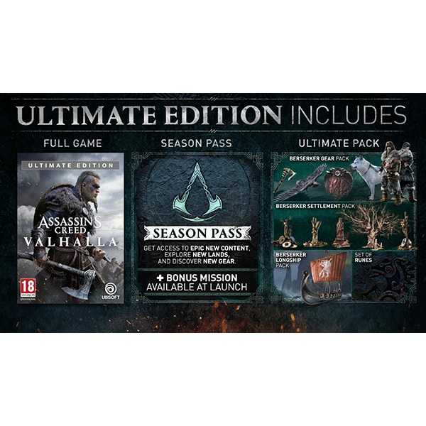 Assassin's Creed Valhalla Ultimate Edition PS4