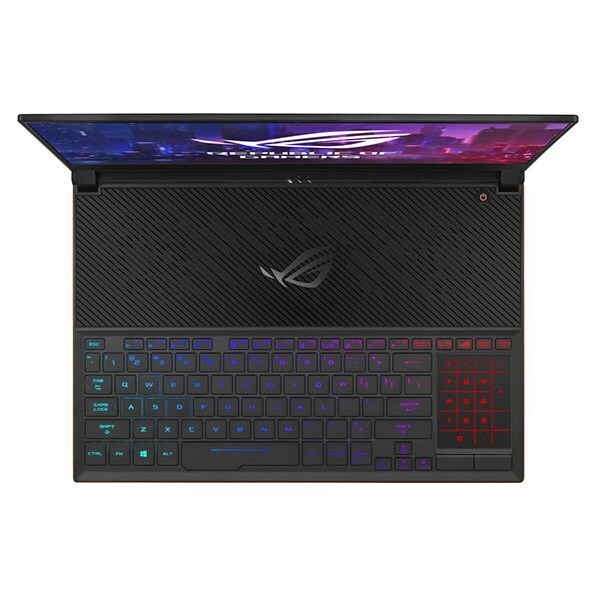 Laptop Gaming ASUS ROG Zephyrus S GX531GXR-AZ033T, Intel Core i7-9750H pana la 4.5GHz, 15.6" Full HD, 16GB, SSD 512GB, NVIDIA GeForce RTX 2080 8GB, Windows 10 Home, negru