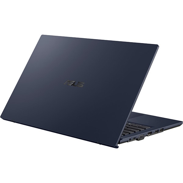 Laptop ASUS ExpertBook B1 B1500, Intel Core i7-1165G7 pana la 4.7GHz, 15.6" Full HD, 16GB, SSD 512GB, Intel Iris Xe, Windows 10 Pro, negru