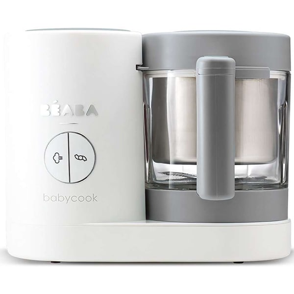Robot de bucatarie BEABA Babycook Neo White Grey, 1250ml, alb-gri