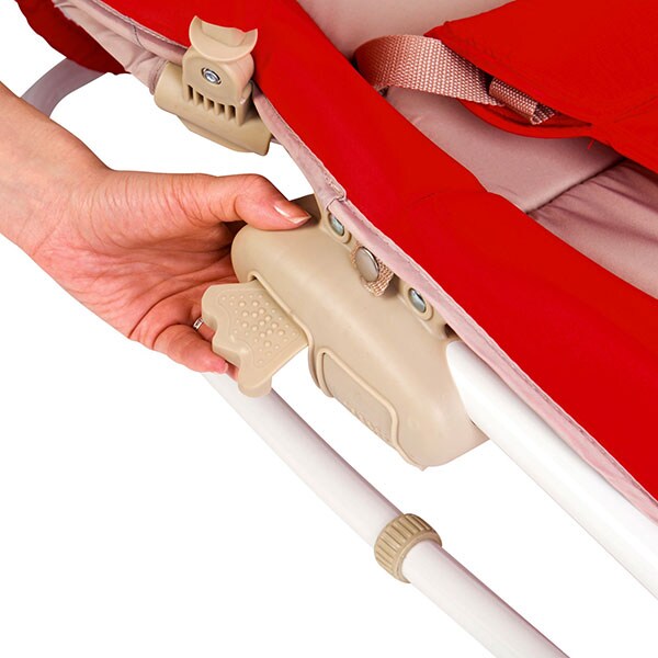 Balansoar JUJU Swingy Unicorn JU70R40, 0 - 12 luni, rosu-bej