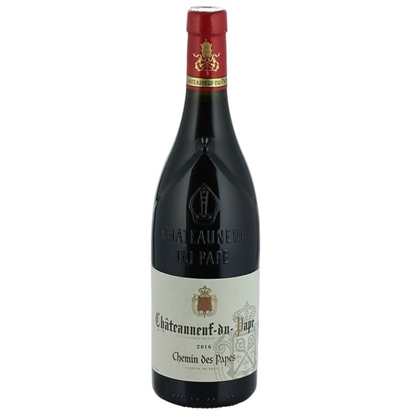 Vin rosu sec Chateauneuf Du Pape Chemin des Papes, 0.75L