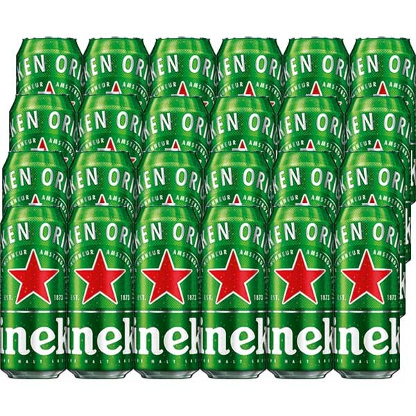 Bere blonda Heineken bax 0.5L x 24 cutii