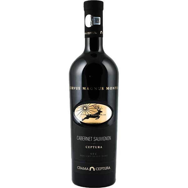 Vin rosu sec Crama Ceptura Cervus Magnus Monte Cabernet Sauvignon, 0.75L