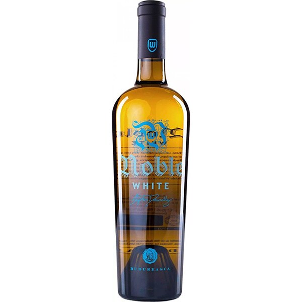 Vin alb sec Budureasca Noble White, 0.75L, Bax 6 sticle
