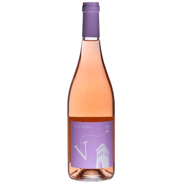 Vin rose sec Crama Villa Vinea V2 Rose 2018, 0.75L, bax 6 sticle