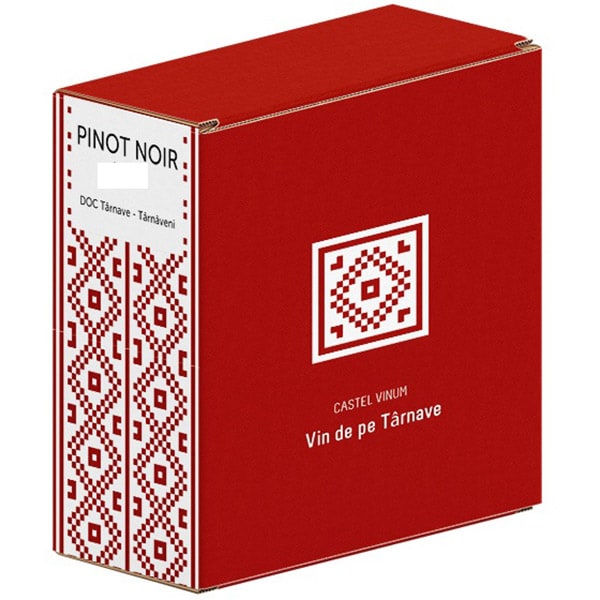 Vin rosu sec Crama Villa Vinea Pinot Noir Rosu, 3L, Bag in Box