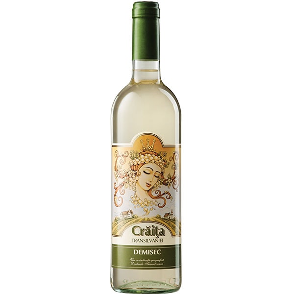 Vin alb demisc Jidvei Craita Transilvaniei, 0.75L, 6 sticle